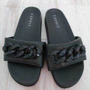 Esprit black slides